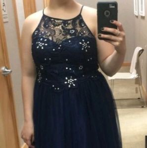Navy dress